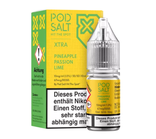 Pod Salt X - Pineapple Passion Lime Nikotinsalz Liquid 10ml