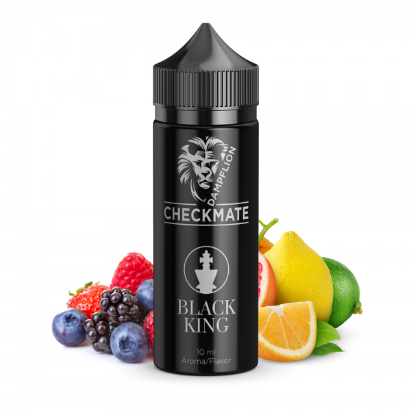 Dampflion - Checkmate - Black King 10ml Aroma Longfill