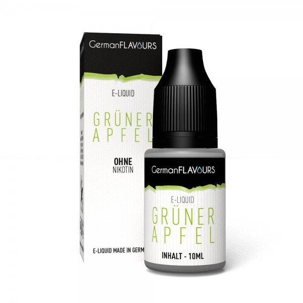 GermanFlavours - Grüner Apfel 10ml Liquid