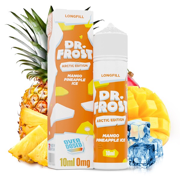 Dr. Frost - Arctic Edition - Aroma Mango Pineapple Ice 10ml Longfill Overdosed