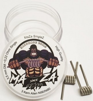 Maza Handmade Coils - Singlez ca 0.22 Ohm Single