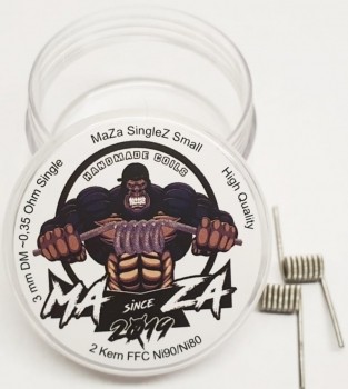 Maza Handmade Coils - SingleZ Small ca 0.35 Ohm Single