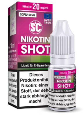 SC Basis Shot 10ml 20mg Nikotin 50VG/50PG