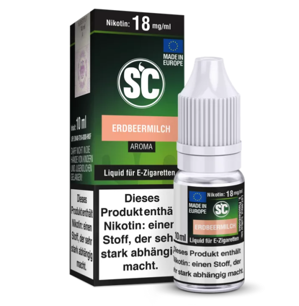 SC - Erdbeer Milch - 10ml Liquid