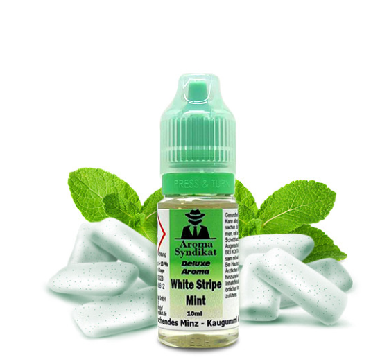 Aroma Syndikat - Deluxe White Stripe Mint Aroma 10ml