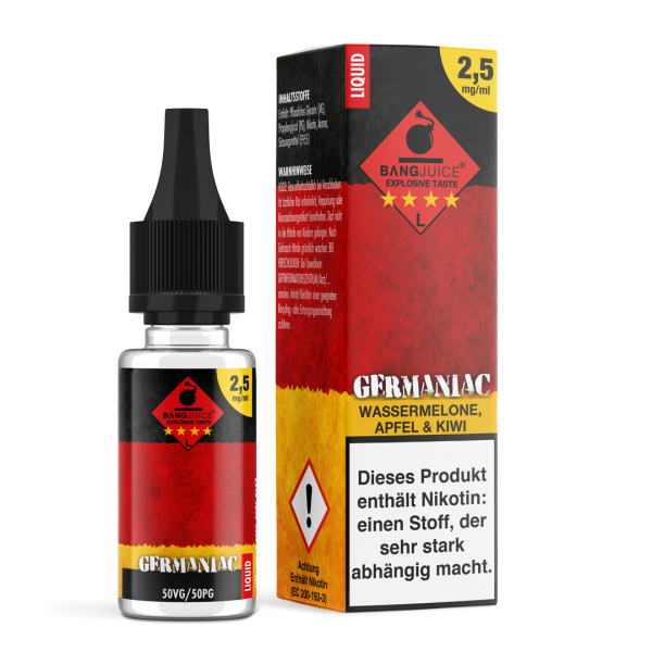Bang Juice - Germaniac 10ml Liquid
