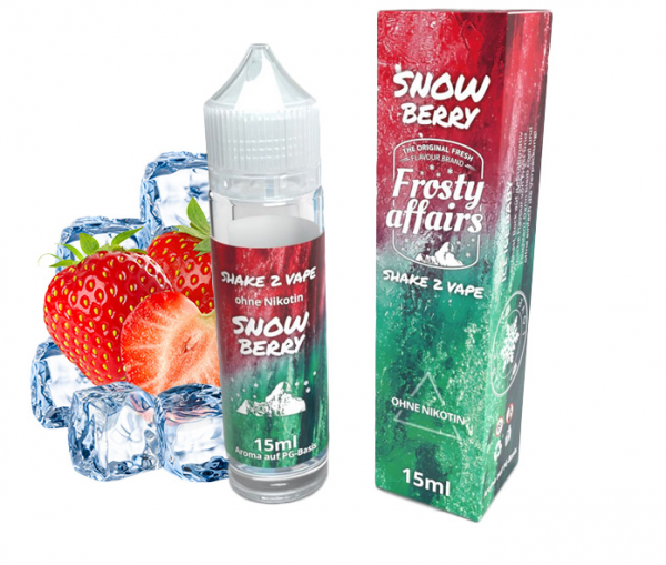 Frosty Affairs - Snowberry 15ml Aroma Longfill