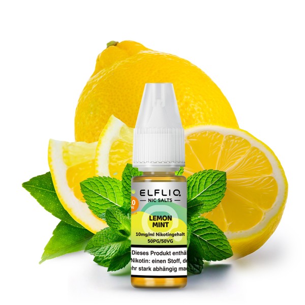 Elfbar - Elfliq Lemon Mint Nikotinsalzliquid 10ml