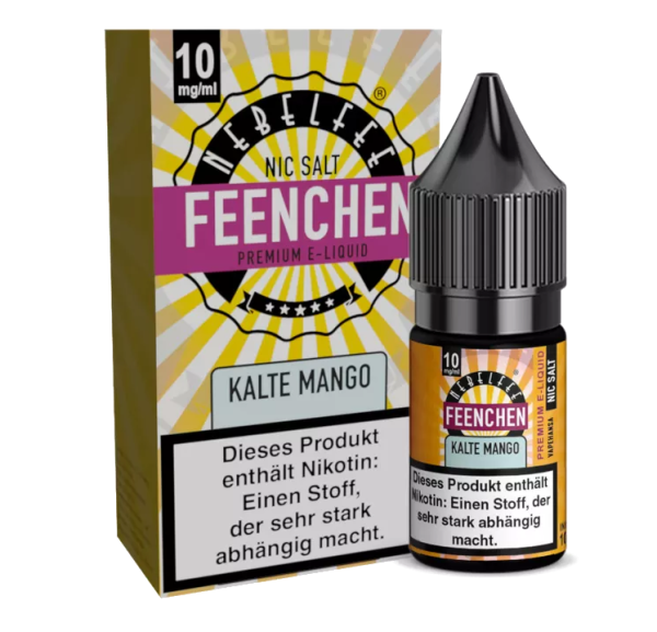 Nebelfee - Feenchen - Kalte Mango - Nikotinsalz Liquid