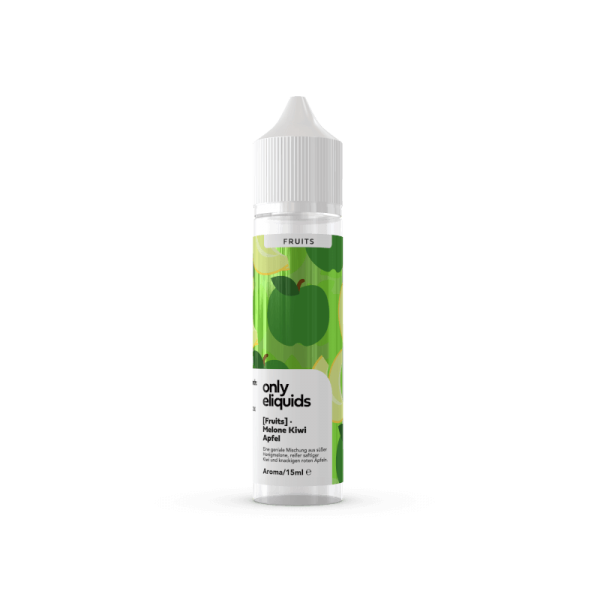 Only Fruits - Melone Apfel Kiwi 15ml Aroma