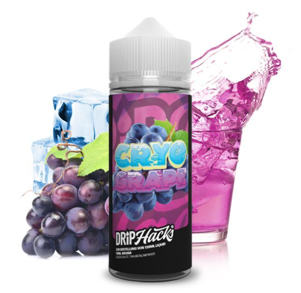 Drip Hacks - Cryo Grape - 10ml Aroma Longfill