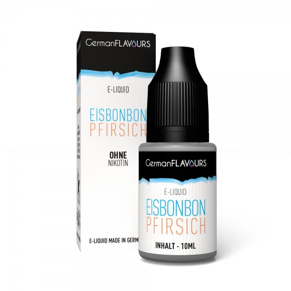 GermanFlavours - Eisbonbon Pfirsich 10ml Liquid