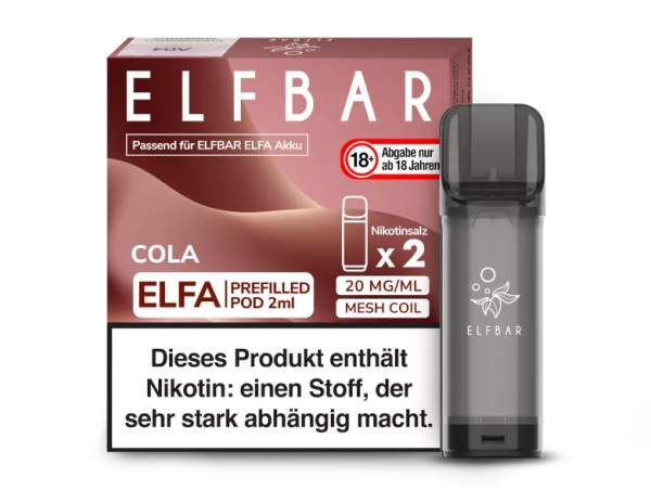 Elfbar - Elfa Pod Cola (2 Stück pro Packung)