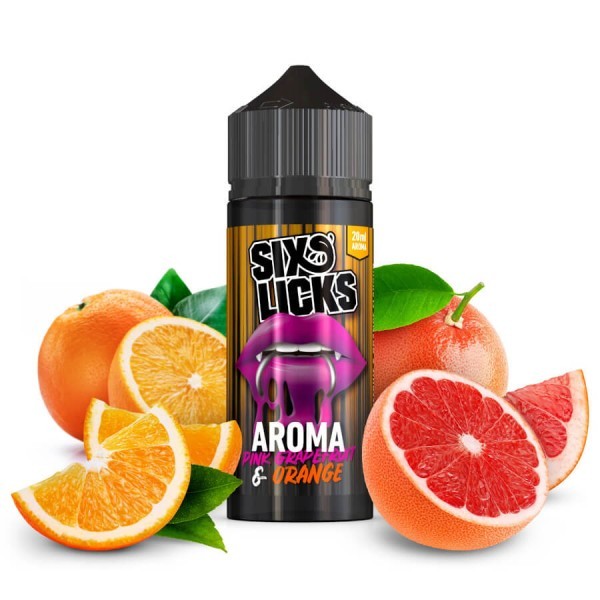 Six Licks - Pink Grapefruit Orange 10ml Aroma Longfill