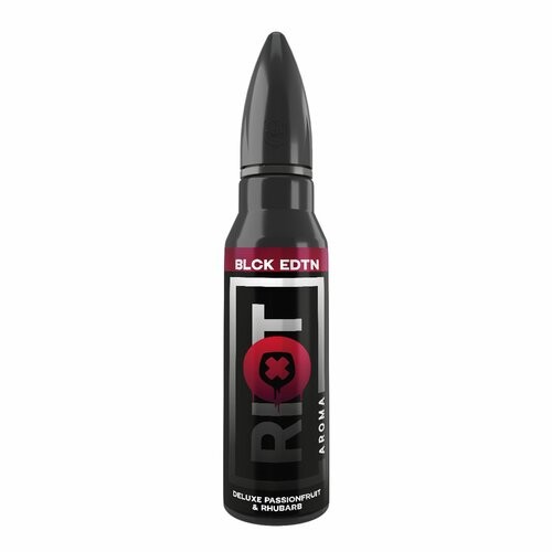Riot Squad - Black Edition - Deluxe Passionfruit & Rhubarb 15ml Aroma