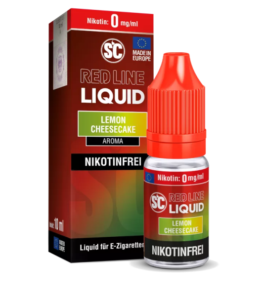 SC - Red Line - Lemon Cheesecake - Nikotinsalz Liquid