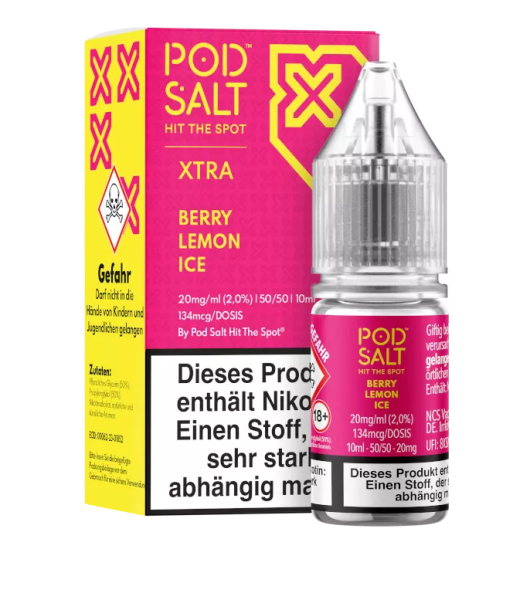 Pod Salt X - Berry Lemon Ice Nikotinsalz Liquid 10ml