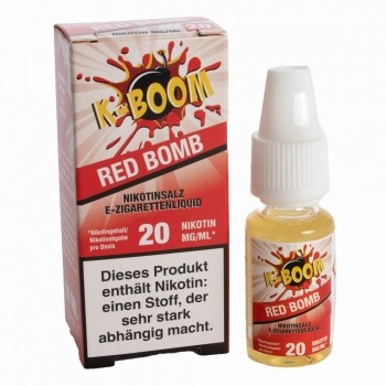 K-Boom - Red Bomb 10ml 20mg Nikotinsalzliquid