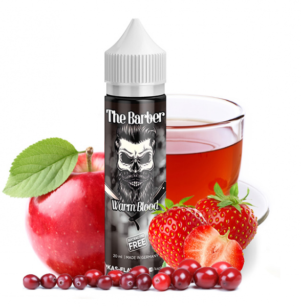 Kapka´s Flava - The Barber Sucralosefrei - Warm Blood 20ml Aroma MHD 11/21