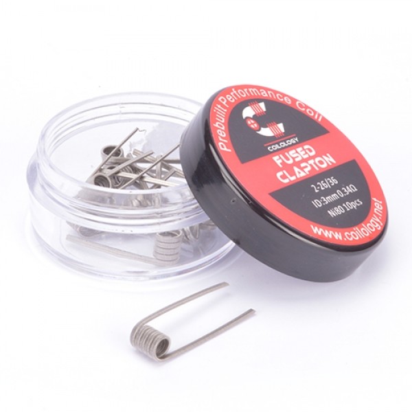 Coilology - Fused Clapton 0,34 Ohm Ni80