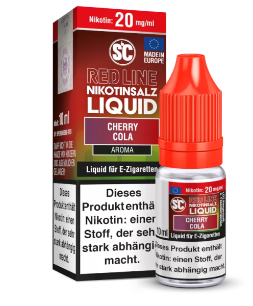 SC - Red Line - Cherry Cola - Nikotinsalz Liquid