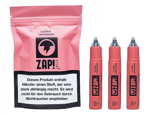 ZAP Juice! - Lychee Lemonade MHD (02/18)