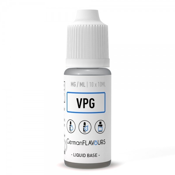Basis VPG (PG 50% / VG 50%) 10 x 10ml GermanFlavours mit Nikotin
