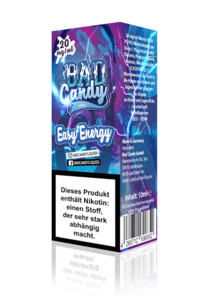 Bad Candy Liquids - Easy Energy - Nikotinsalz Liquid