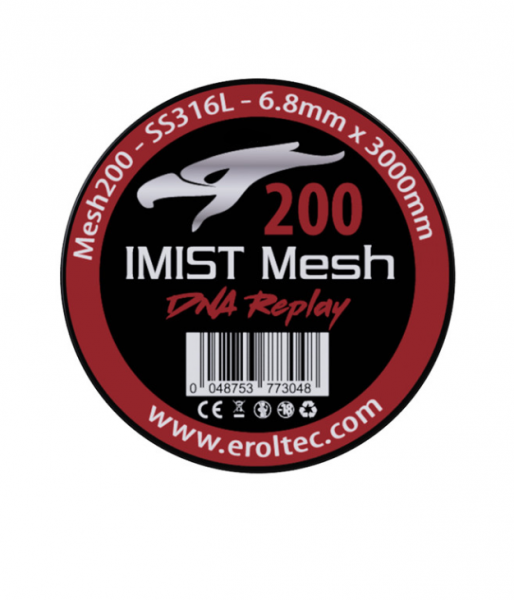 Imist - 3 Meter SS316L Mesh Wire #200