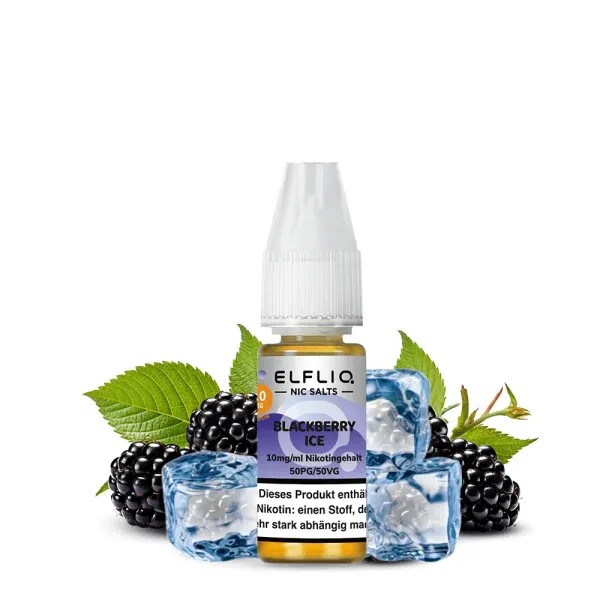 Elfbar - Elfliq Blackberry Ice Nikotinsalzliquid 10ml