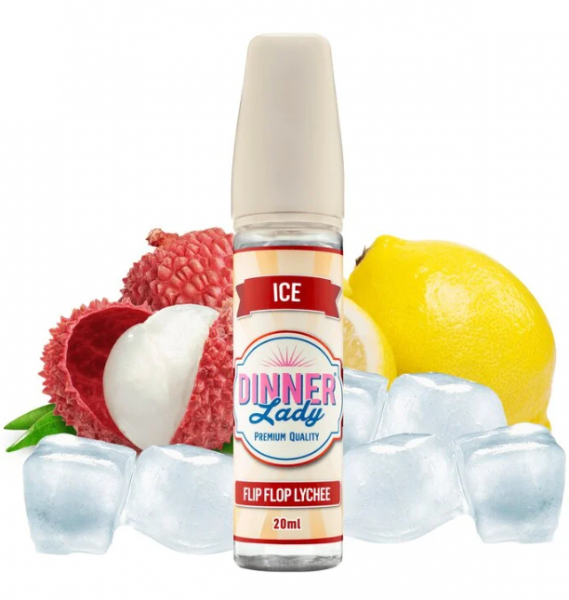 Dinner Lady - ICE - Flip Flop Lychee 20ml Aroma Longfill