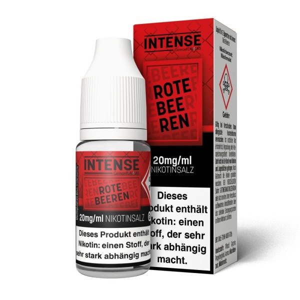 Intense - Rote Beeren Nikotinsalz e-Liquid 10ml