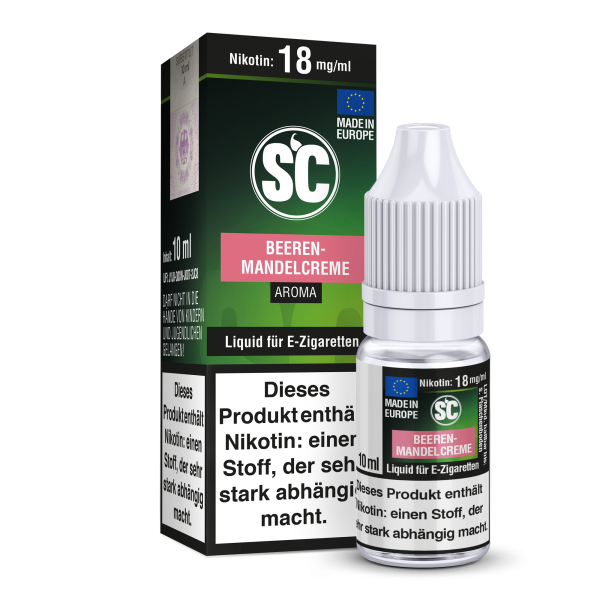 SC - Beeren-Mandelcreme - 10ml Liquid