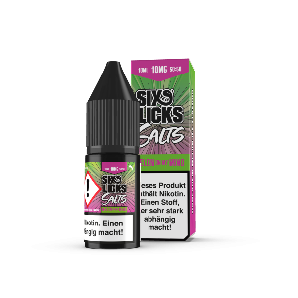 Six Licks - Melon on my Mind 10ml Nikotinsalz Liquid