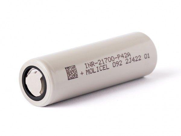 Molicel INR21700-P42A, 4200mAh 30A, Li-Ionen-Akku