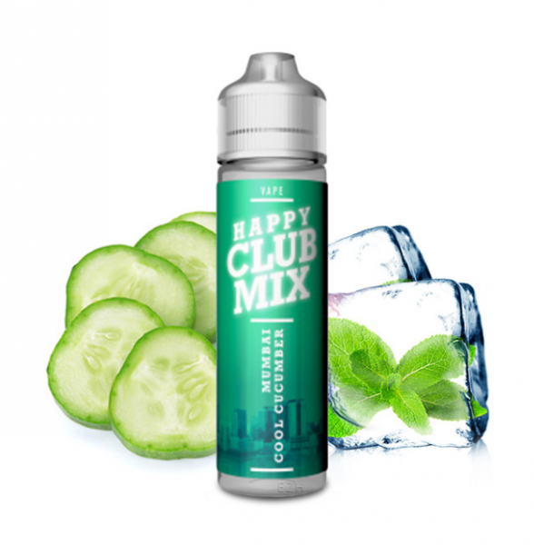 Happy Club Mix - Mumbai Cool Cucumber 10ml Aroma Longfill