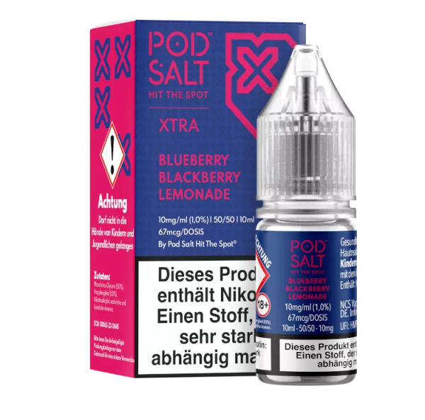 Pod Salt X - Blueberry Blackberry Lemonade Nikotinsalz Liquid 10ml