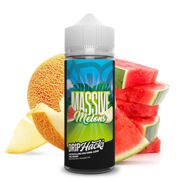 Drip Hacks - Massive Melons - 10ml Aroma Longfill