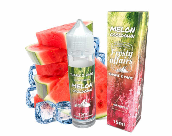 Frosty Affairs - Melon Cooldown 15ml Aroma Longfill
