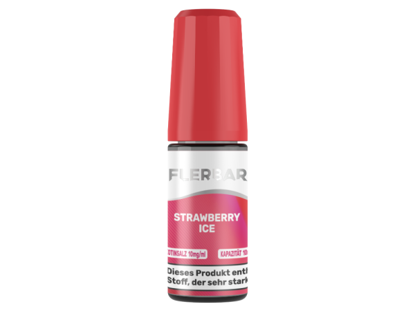 Flerbar - Strawberry Ice - Nikotinsalz Liquid