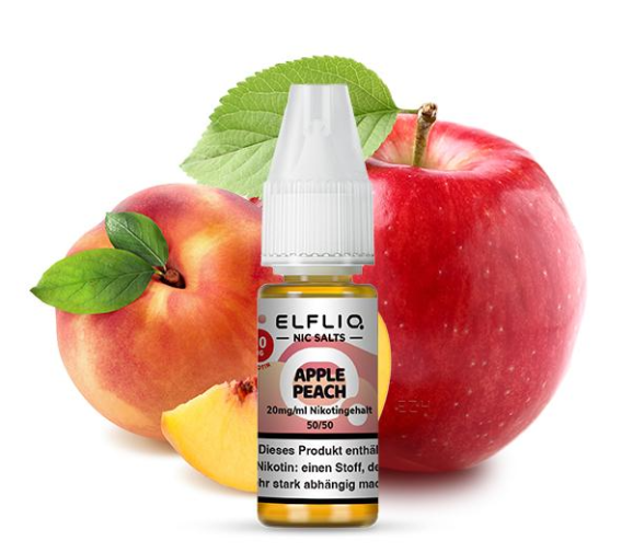 Elfbar - Elfliq Apple Peach Nikotinsalzliquid 10ml