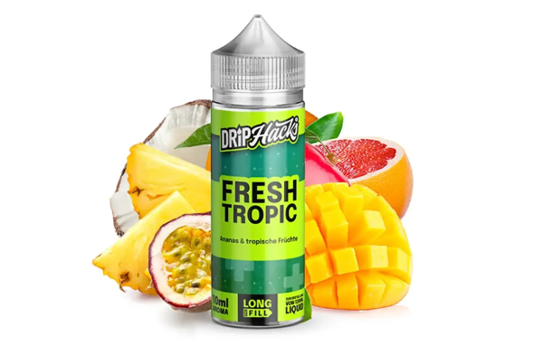 Drip Hacks - Fresh Tropic - 10ml Aroma Longfill