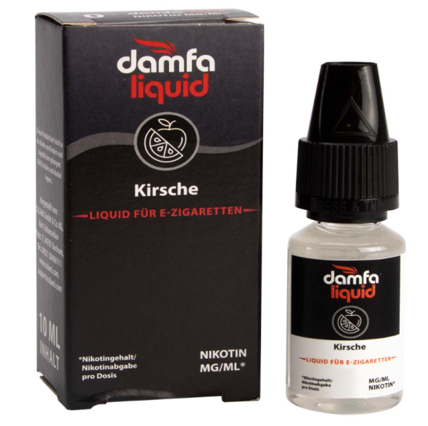 Damfaliquid - Kirsche 10ml Liquid