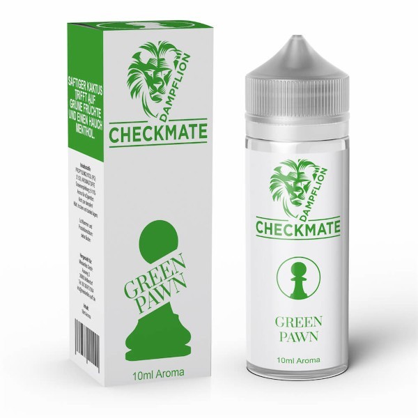 Dampflion - Checkmate - Green Pawn 10ml Aroma Longfill