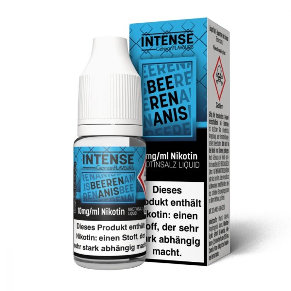 Intense - Beeren Anis Nikotinsalz e-Liquid 10ml