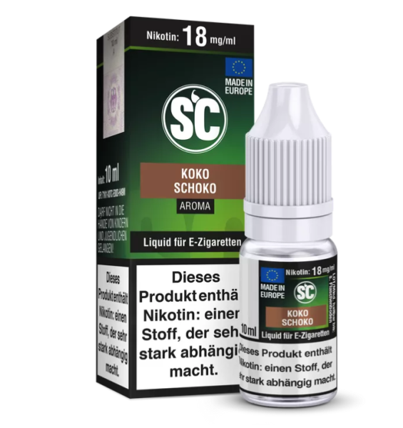 SC - Kokos Schokolade - 10ml Liquid