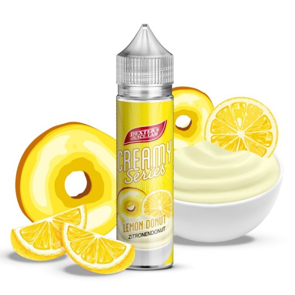 Dexter's Juice Lab - Creamy Series - Lemon Donut - 10ml Aroma Longfill