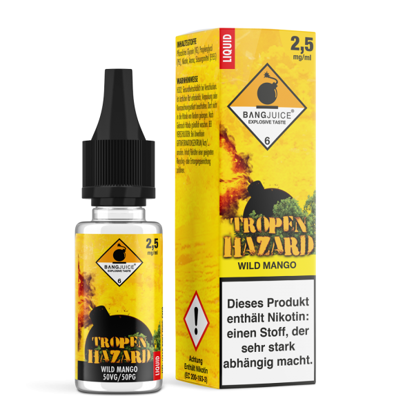 Bang Juice - Tropenhazard Wild Mango 10ml Liquid