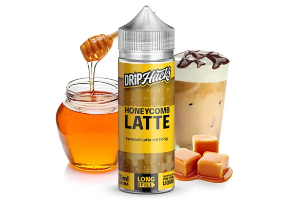 Drip Hacks - Honeycomb Latte - 10ml Aroma Longfill