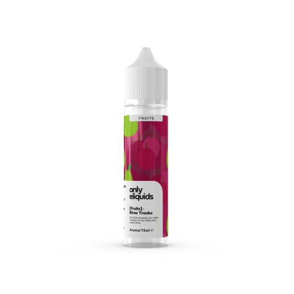 Only Fruits - Birne Traube 15ml Aroma